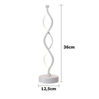 Loja Capricho Abajur - 0008 Luminária Abajur de Mesa Espiral Dupla