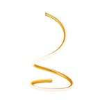 Loja Capricho Abajur - 0010 Luminária Abajur de Mesa Minimalista em Espiral