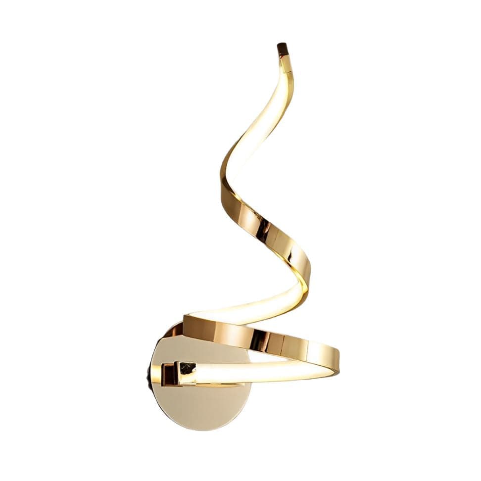Loja Capricho Arandela 0034 Luminária Arandela Luxuosa Minimalista em Espiral