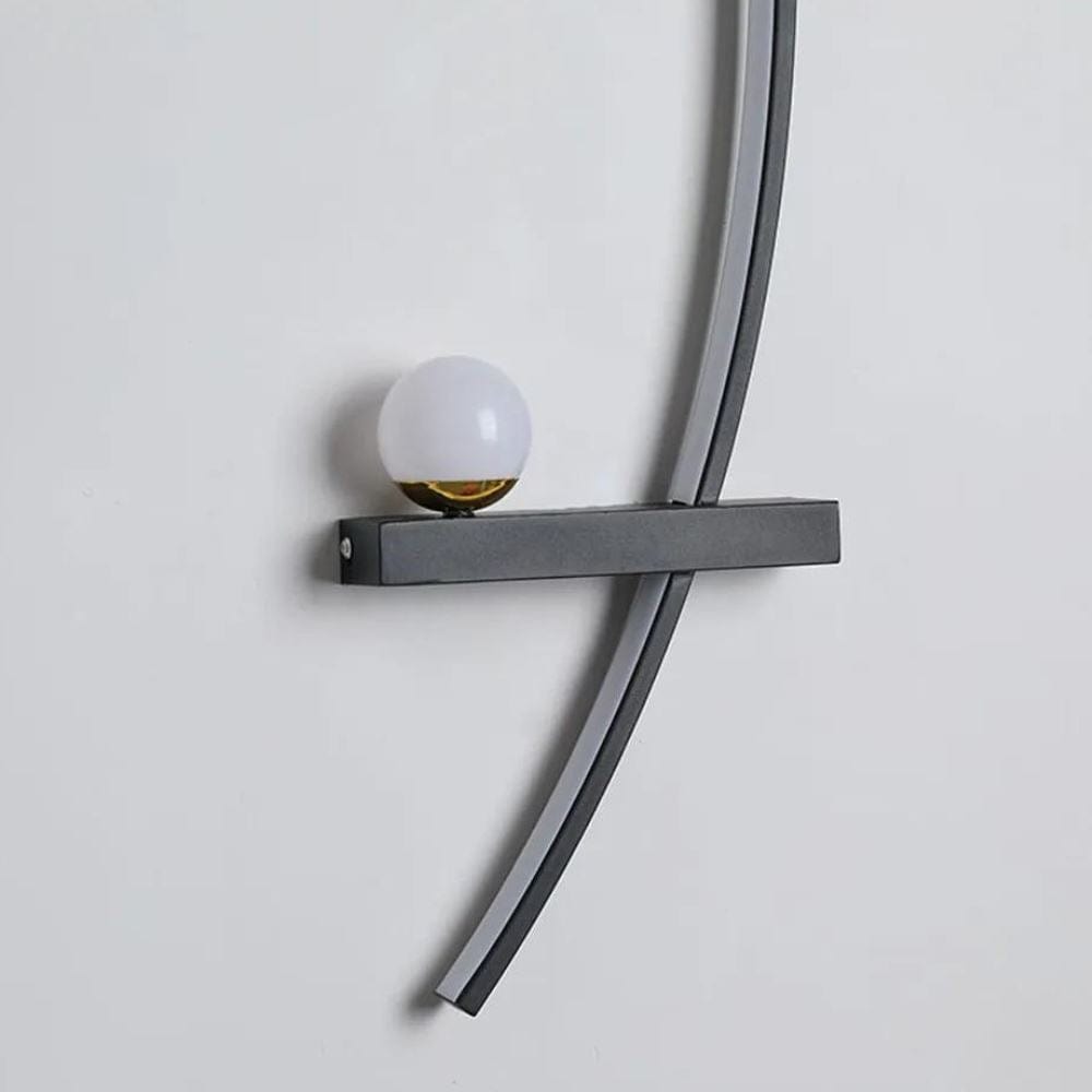 Loja Capricho Arandela 0035 Luminária Arandela Minimalista de Parede Boat Led