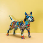 Loja Capricho Grafite - 0003 Street 3# Escultura Bull Terrier Grafite Street & Colors