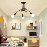 Lustre Luminária de Teto Sputnik Entrelaçado (3 e 5 hastes) para Quarto Sala