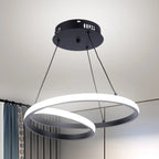 Loja Capricho Lustre - 0010 Fria Lustre Pendente Entrelaço Circular Led