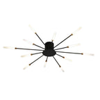 Loja Capricho Lustre - 0021 Lustre Luminária de Teto Nórdico Sputnik de Led (12 hastes)