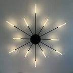 Loja Capricho Lustre - 0021 Lustre Luminária de Teto Nórdico Sputnik de Led (12 hastes)