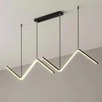 Loja Capricho Lustre - 0026 Lustre Pendente Minimalista Wave Line Led