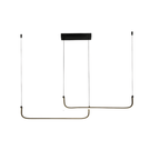 Loja Capricho Lustre - 0028 Lustre Pendente Line Plus Duplo Led 2 em 1