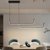 Lustre Pendente Line Plus Duplo Led 2 em 1