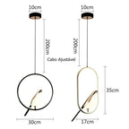 Loja Capricho Pendente - 0022 Lustre Pendente Pássaro Dourado