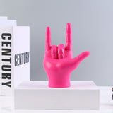 Escultura Libras I Love You (Linguagem de Sinais)