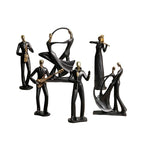 Loja Capricho Resina - 0027 Escultura Minimalista e Moderna Cia Musical