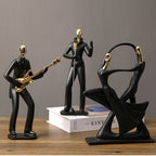 Loja Capricho Resina - 0027 Escultura Minimalista e Moderna Cia Musical