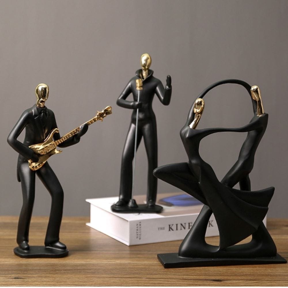 Loja Capricho Resina - 0027 Escultura Minimalista e Moderna Cia Musical