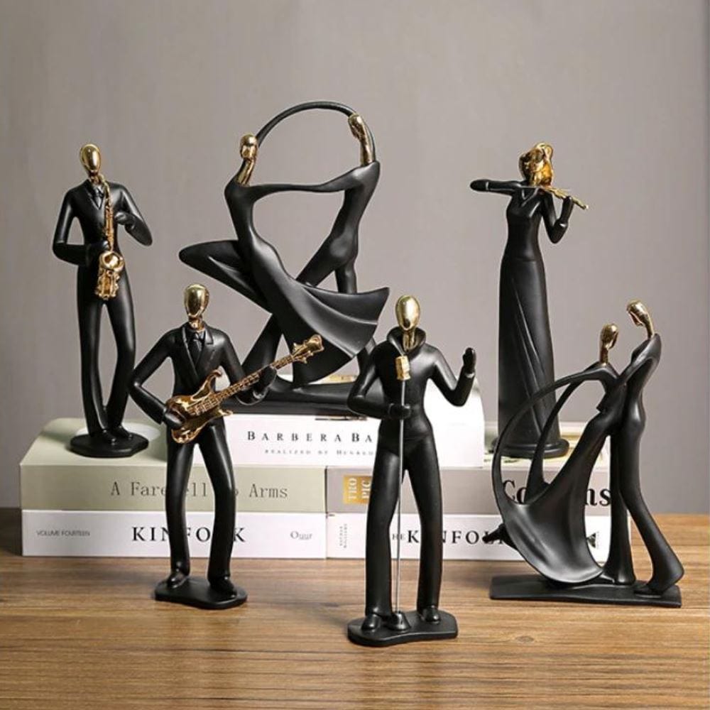 Loja Capricho Resina - 0027 Escultura Minimalista e Moderna Cia Musical