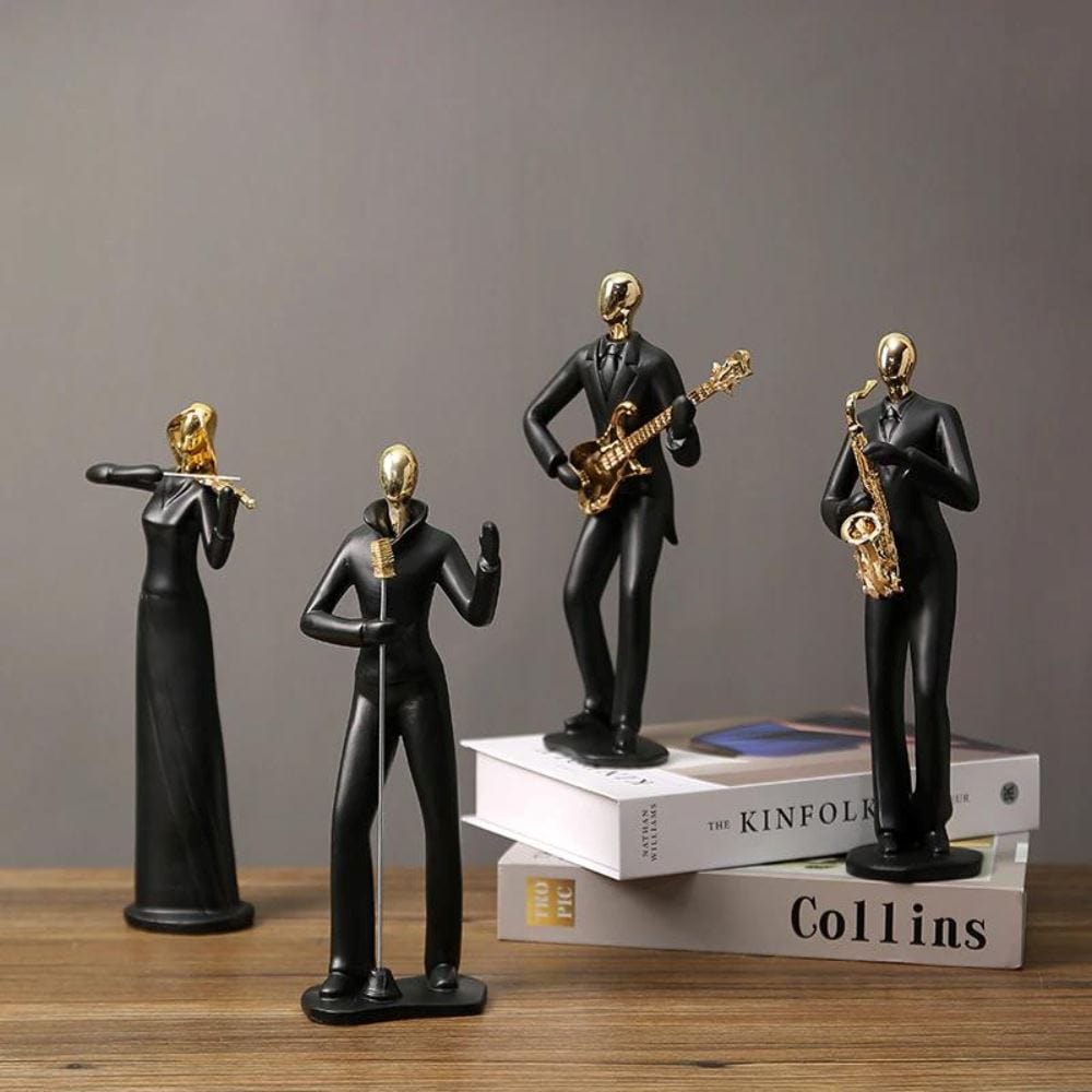 Loja Capricho Resina - 0027 Escultura Minimalista e Moderna Cia Musical