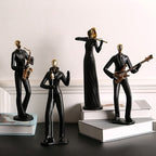 Loja Capricho Resina - 0027 Escultura Minimalista e Moderna Cia Musical
