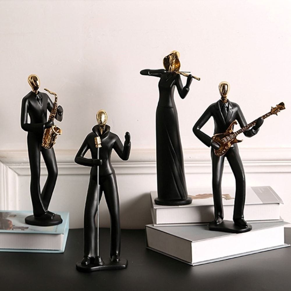 Loja Capricho Resina - 0027 Escultura Minimalista e Moderna Cia Musical