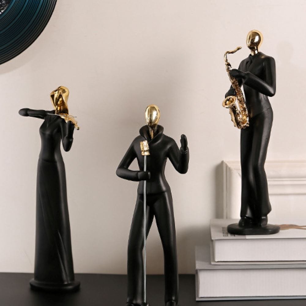 Loja Capricho Resina - 0027 Escultura Minimalista e Moderna Cia Musical