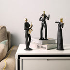 Loja Capricho Resina - 0027 Escultura Minimalista e Moderna Cia Musical