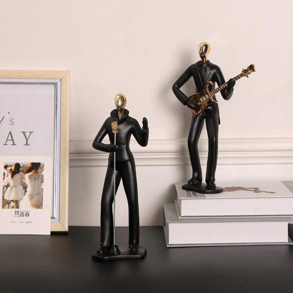 Loja Capricho Resina - 0027 Escultura Minimalista e Moderna Cia Musical