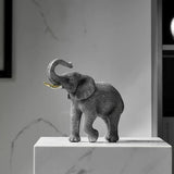 Escultura de Elefante Pintura Poás
