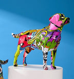 Loja Capricho Street 1 Escultura Labrador Grafite Street & Colors