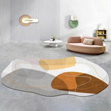 Tapete Decorativo Orgânico Abstrato Irregular para Sala - Gemas